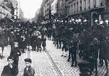 mouvement social paris 1906