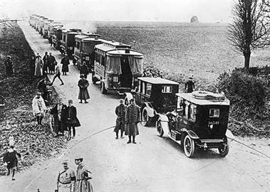 taxis marne 1914