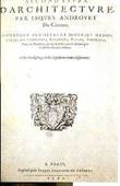 Livre d'architecture, Du Cerceau