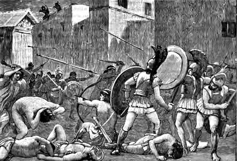 Pyrrhus siege sparte