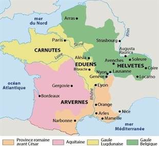 carte gaule avant conquete