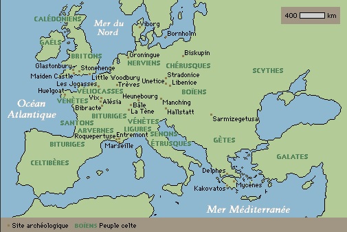 sites celtes europe