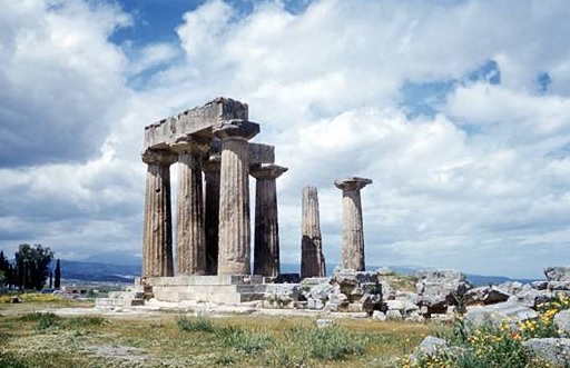 temple apollon corinthe