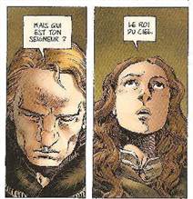 Jeanne devant le seigneur de Baudricourt. Jeanne_1