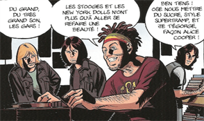 Une BD rock ! Maxime