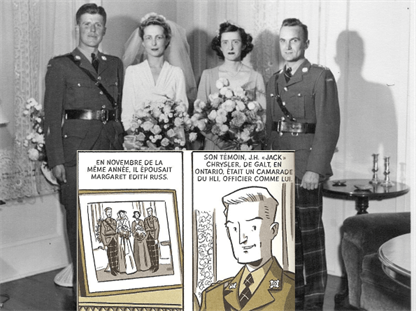 Photo de mariage de Law (à gauche) avec son ami et témoin Jack. deuxgnraux4