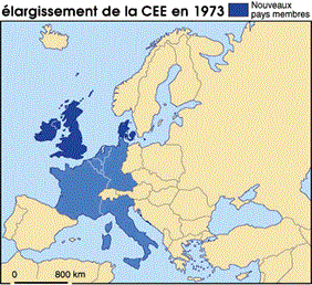 Elargissement de 1973, © R.GIMENO, P.MITRANO, atelier de cartographie 1997