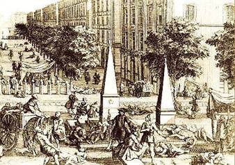 La peste a Marseille en 1720