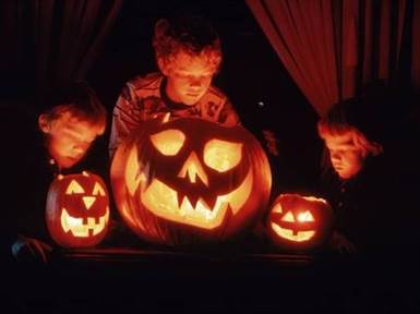 enfants citrouilles halloween