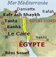 carte canal suez