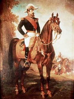 napoleon .III portrait equestre