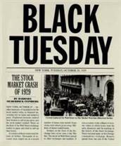 1929 black tuesday