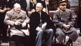 churchill roosevelt staline yalta