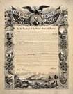 Exemplaire imprimé de la proclamation d'émancipation EmancipationProclamation