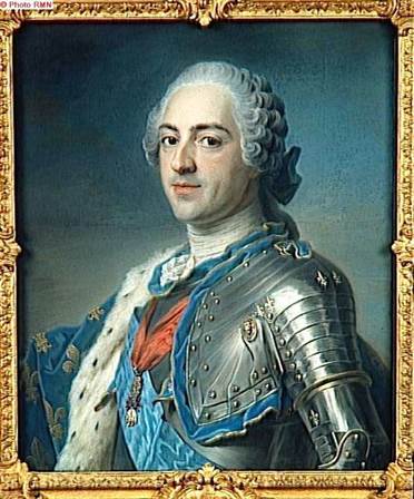 Louis XV Quentin de la Tour pastel