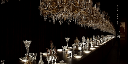 baccarat tables présidentielles