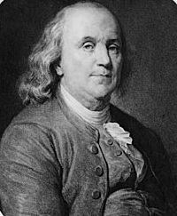 benjamin franklin portrait