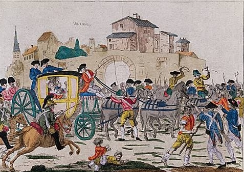 fuite varennes 1792