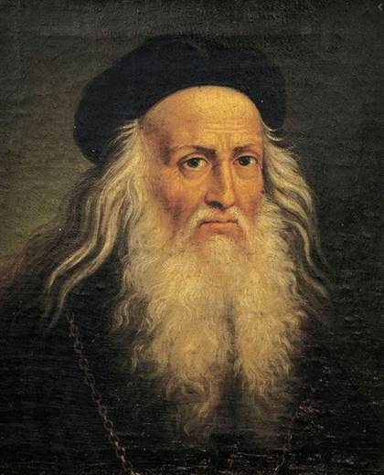 leonard de vinci portrait