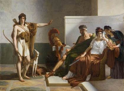 phedre et hippolyte. pierre narcisse baron guerin. 1815