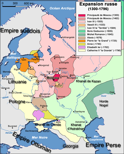 Russie 1300 1796