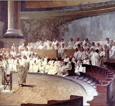 sceance senat romain