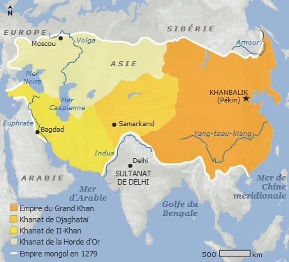 empire mongol apogée