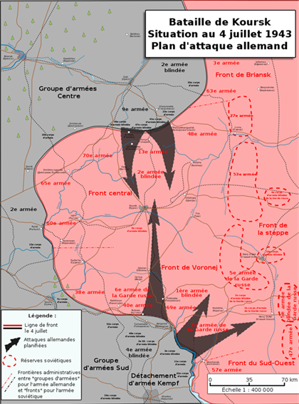 plan bataille koursk