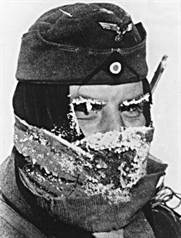 soldat allemand hiver russe