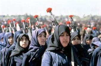 femmes soldats iraniennes