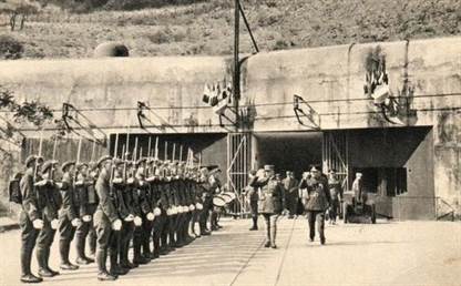 14 janvier 1930 Construction de la ligne Maginot . Ligne-maginot.revue