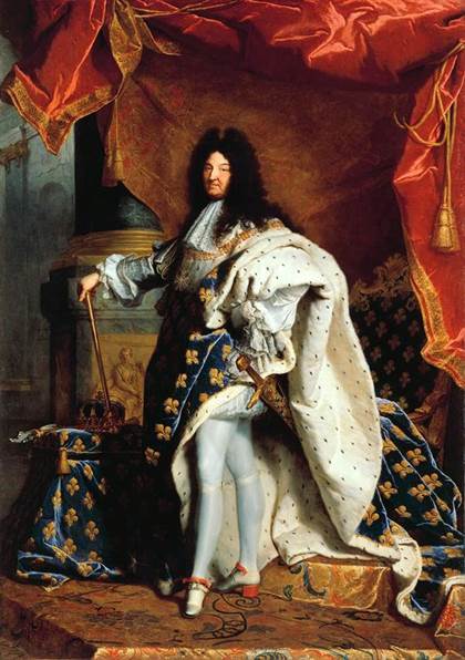 Louis XIV tenue de sacre