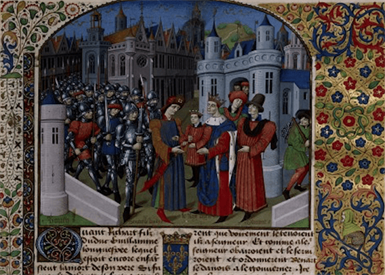 Richard Ier enfant présent à Louis IV dOutremer