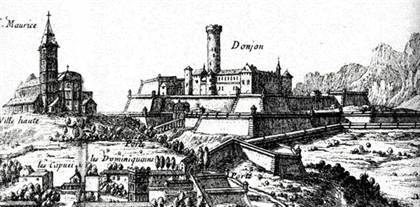 citadelle de pignerol 1650