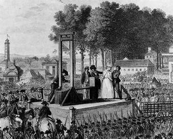marie antoinette guillotine