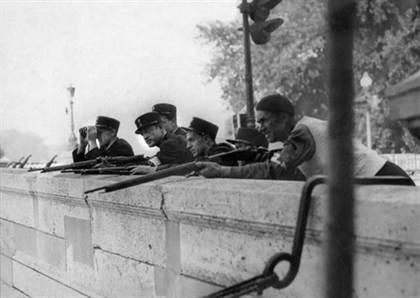 policiers parisiens paris 1944