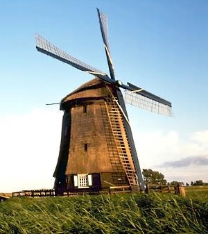 Premier moulin à vent (700 avant J.-C.)
