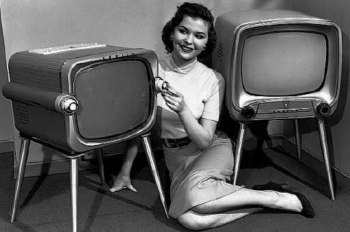 postes tele années 1950