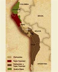 mapa inca