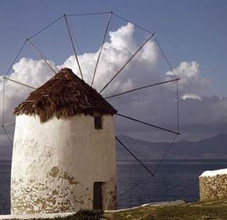 moulin vent mykonos grece