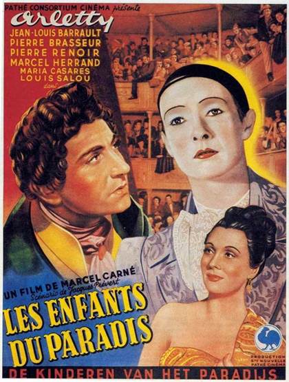 affiche les enfants du paradis 1945