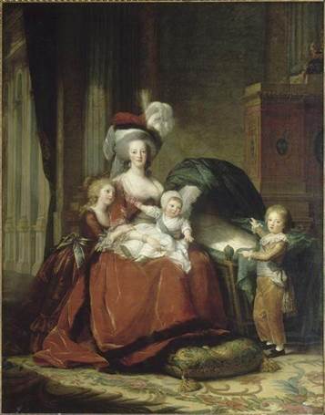 marie antoinette et ses enfants