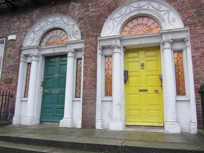 Merrion Square, portes de Dublin