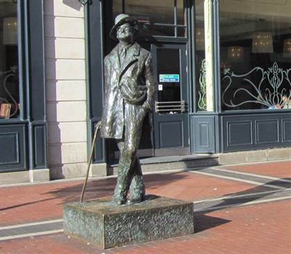 Statue de James Joyces, Dublin