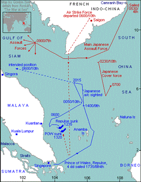 Carte des opérations