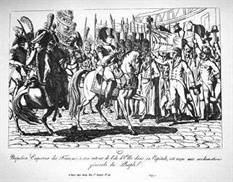 L'arrivée à Paris Napoleon_Paris