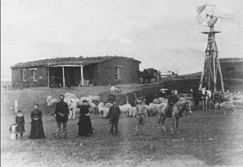 Colons américains au XIXe colons americains xixe