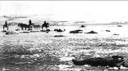 Massacre de Wounded Knee (Dakota du Sud)  massacre wounded knee 2