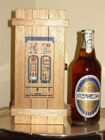 l'ale Toutankhamon, brassée selon les techniques de l'Egypte antique ale