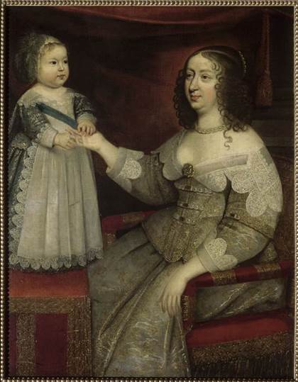 Louis XIV et Anne dAutriche